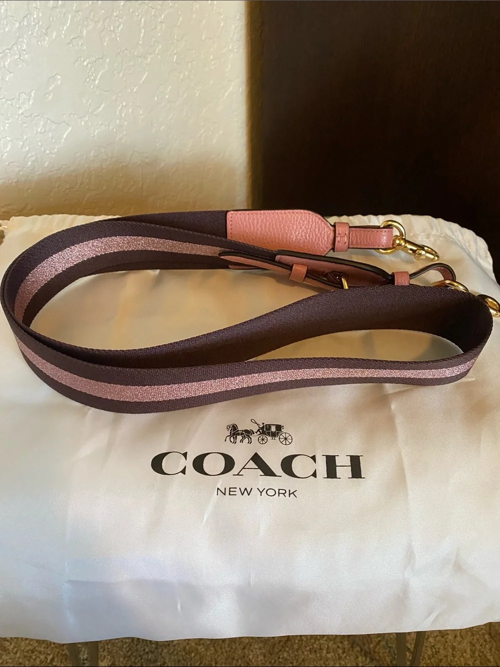 Coach Jes Crossbody Heart Print